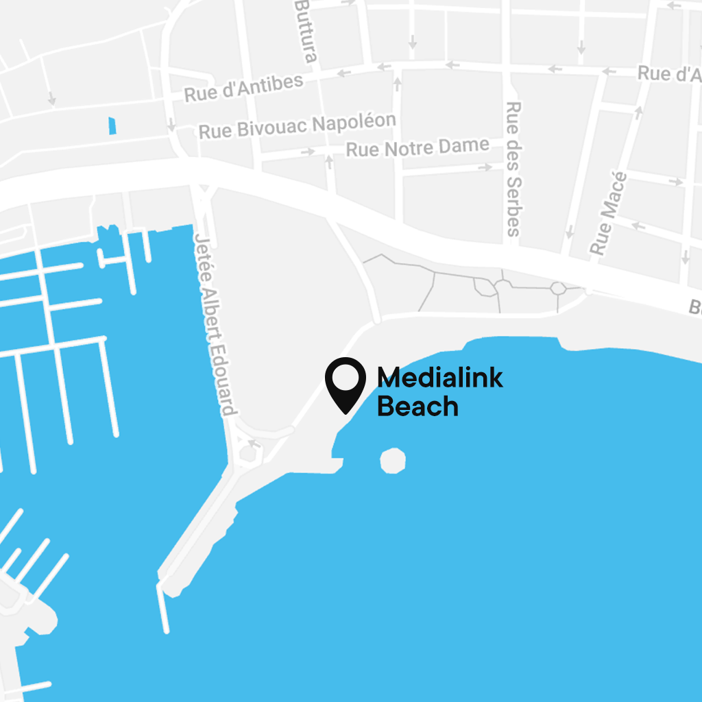 VidMob Cannes 2023 Map